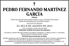 Pedro Fernando Martínez García